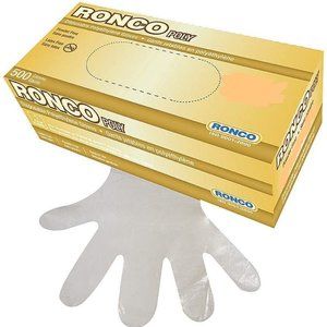 Disposable Clear Plastic Gloves (500 COUNT)